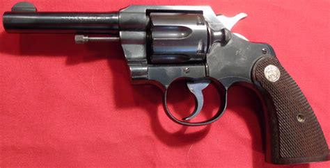 Colt Official Police Double Action Revolver 38 Special For Sale At