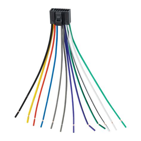 Arnés para autoestéreo tipo Kenwood 16 pínes 12 cables Rantec Electronics