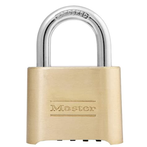 Master Lock Brass Open Shackle Combination Padlock Bob S Locks