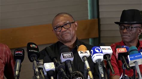 Watch The Emotional Moment Peter Obi Cry Bitterly While Addressing