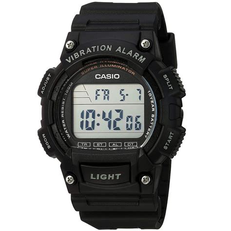 Casio Youth Super Illuminator Vibration Alarm Dual Time Digital Watch