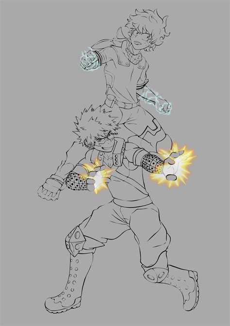 Baku Deku Commission By Drkvalkyriecain On Deviantart