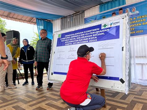 Pencanangan Kampung Germas Di Perumahan Batara Raya Rw Kelurahan