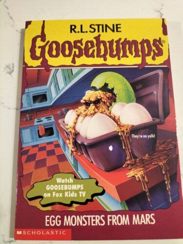 Goosebumps Egg Monsters From Mars 42 RL STINE BOOK EBay