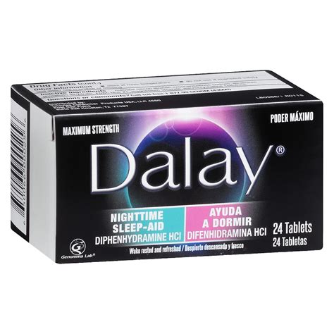 Dalay Nighttime Sleep-Aid, Tablets | Walgreens