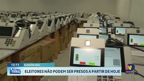 Elei Es Eleitores N O Podem Ser Presos A Partir De Hoje