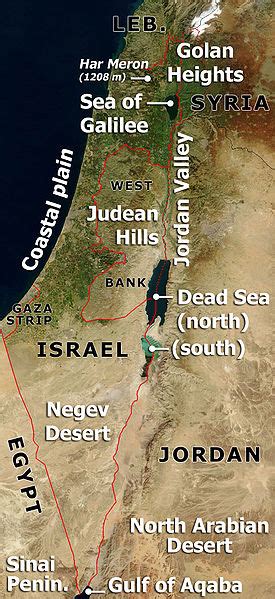 Geography of Israel - BJE