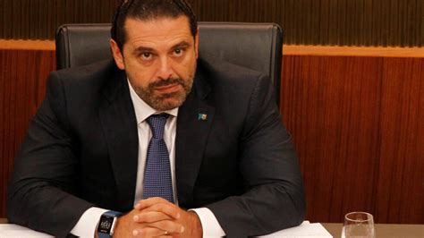 Dimisión Del Primer Ministro Libanés Saad Hariri