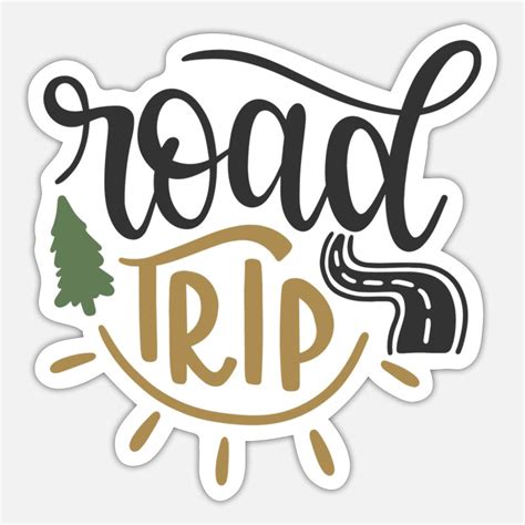 Road Trip Stickers | Unique Designs | Spreadshirt