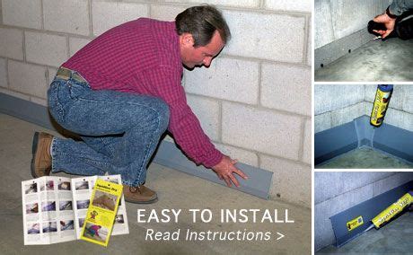 DIY Basement Waterproofing - SealOnce Basement System - Easy ...