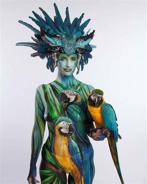 The Body Painting Illusions Of Gesine Marwedel Design You Trust