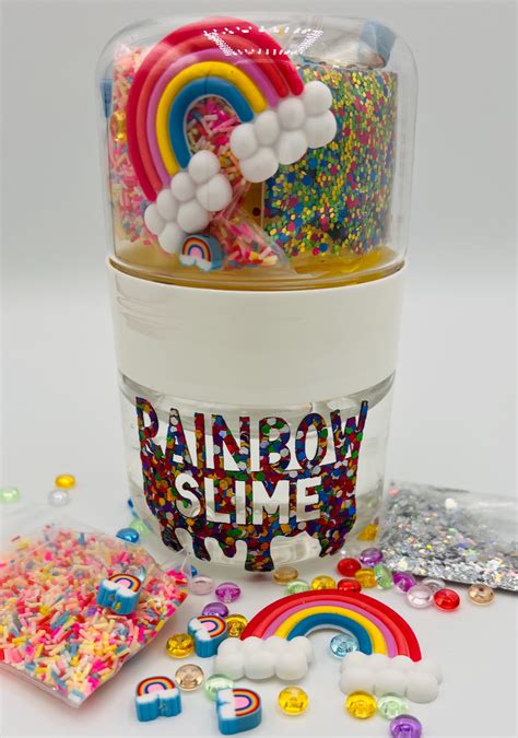 Rainbow Slime Kit | Scattered Slime