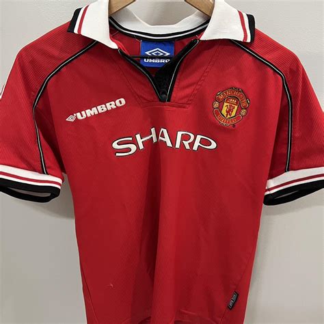 Umbro Manchester United Jersey David Depop