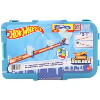 Mattel Hot Wheels Track Builder Lodowy Tematyczny Tor Podstawowy Hkx