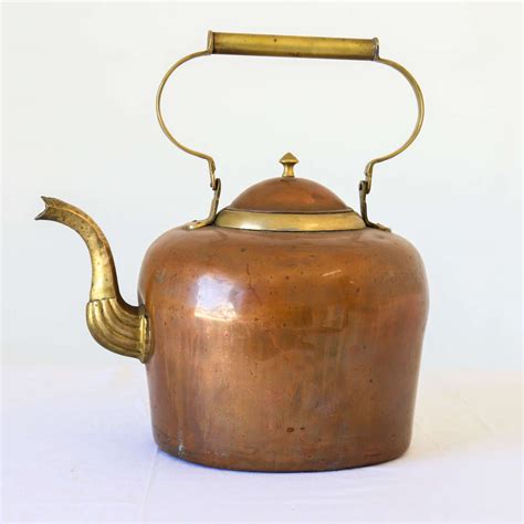 Early 19th Century Circa 1820 1840 2 Gallon Copper Kettle