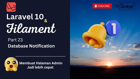 Laravel Filament Database Notification Youtube