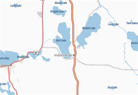 Michelin Chippewa Beach Map Viamichelin