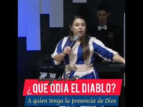 Que Odia El Diablo Pastora Lisney De Font YouTube Past Fonts