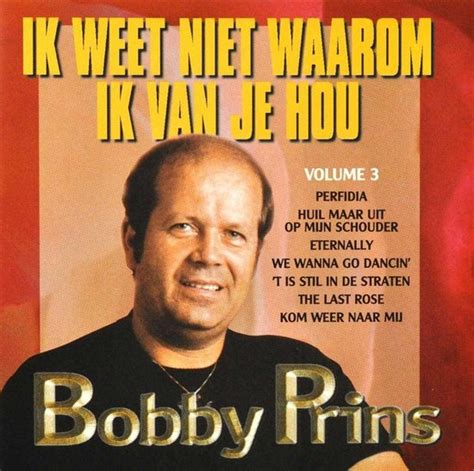 Bobby Prins Volume 3 CD Bobby Prins CD Album Muziek Bol