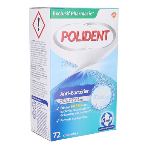 Gsk Haleon Polident Nettoyant Antibact Rien Comprim S Boite De