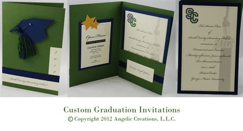 Angelic Creations, L.L.C: Custom Graduation Invitations