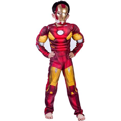 Authentic Iron Man Costume for Kids - Mask Included — Unique Wardrobe