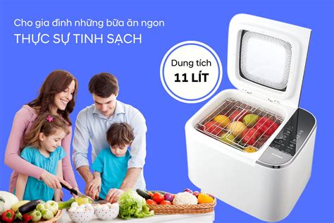 Máy sục ozone khử trùng thực phẩm Ecomama giá tốt