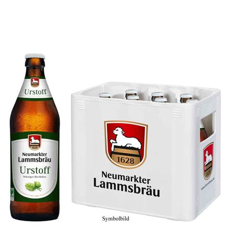 Lammsbräu Urstoff Bio 10 x 0 5l Getränke Bringdienst Potyka