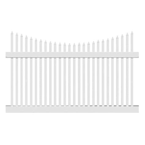 Reviews For Weatherables Barrington 4 Ft H X 8 Ft W White Vinyl