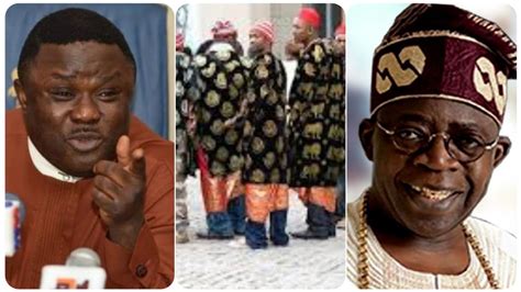 GOV AYADE THROWS IGBOS UNDER THE BUS GIVES REASONS WHY TINUBU WILL BE