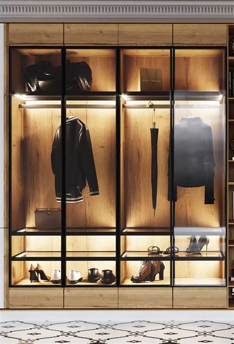 Гардеробные системы и стеклянные перегородки под заказ в Москве