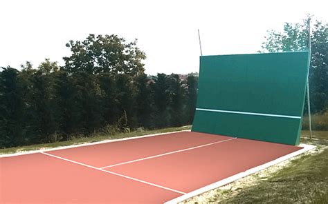 Parabolic Tennis Wall Adeco Main Website Of Manufacturer Smart