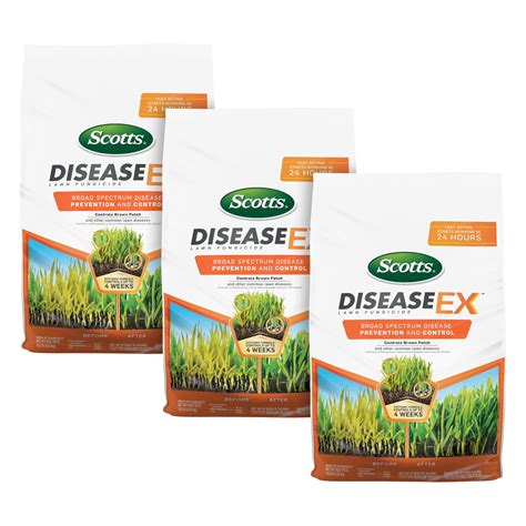 Scotts Diseaseex Lawn Fungicide Fungus Control Fast Acting Treats Up To 5000 Sq