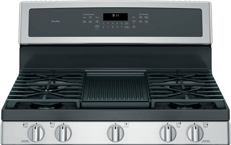 Ge Profile™ Series 30 Stainless Steel Free Standing Gas Range Dons