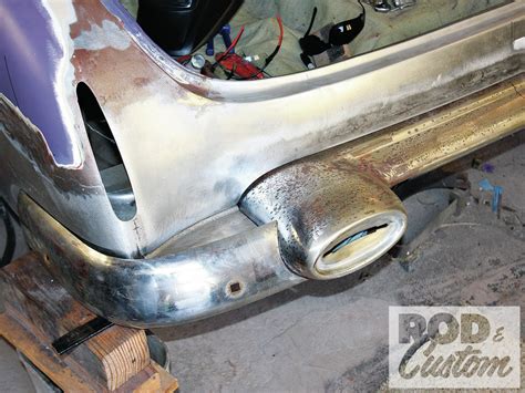 Fabricating And Installing A Custom Rear Bumper Hot Rod Network