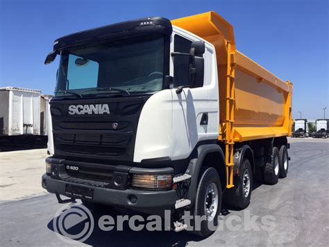 Scania 2015 G 400 Ac E5 8x4 Hardox Tipper 2 Pcs Tipper From Turkey For