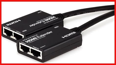 Monoprice HDMI Extender Using Cat5e Or CAT6 Cable Extend Up To 98 Feet