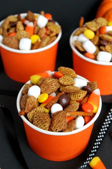 Fall Halloween Snack Mix Fall Snack Mixes Fall Snacks Halloween