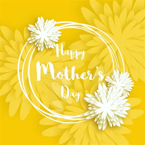 Happy Mother S Day Yellow Floral Greeting Card International Women S