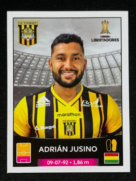 Panini Conmebol Copa Libertadores Sticker Adrian Jusino T S