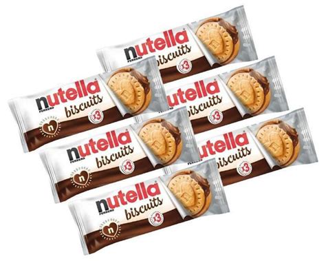 Nutella Biscuit Biscoito Wafer Creme De Avel Ferrero G Biscoito