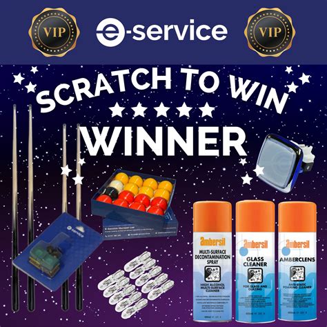 Scratch Card Winner Pack - E-Service