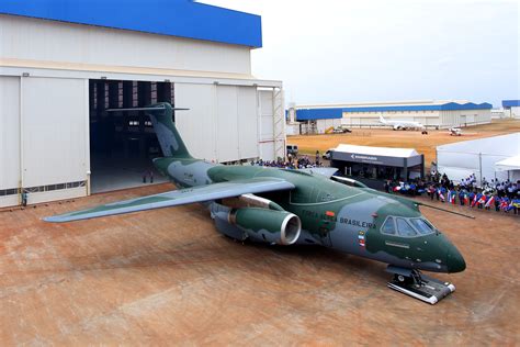 Photos Embraer Rolls Out Its Kc Airlifter Bangalore Aviation