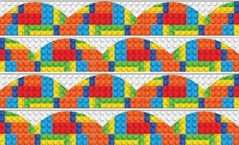 LEGO Bulletin Board Trims 33 Different Colors Of 4 5ft Each Lego