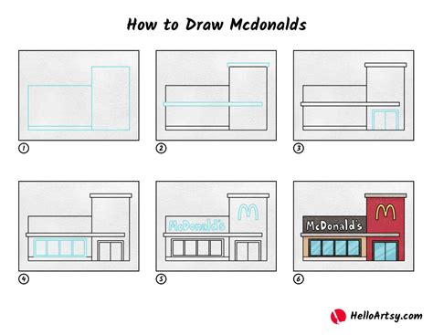 How To Draw Mcdonalds Helloartsy