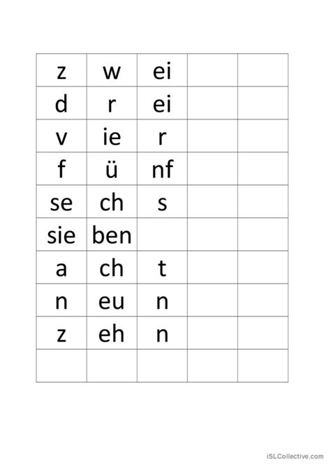 Alphabetisierung Zahlen Allgemeines Deutsch Daf Arbeitsbl Tter Pdf Doc