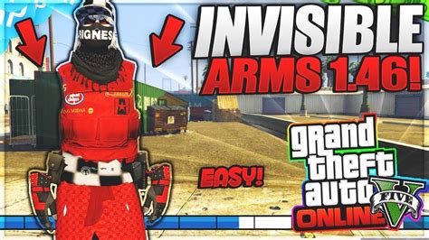 New Solo How To Get Invisible Arms In Gta Online Youtube