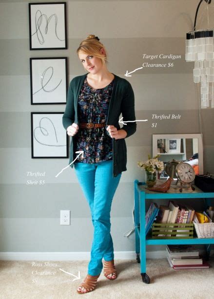 Ideas For Outfits With Teal Jeans So Helpful Since I Just Got A Pair