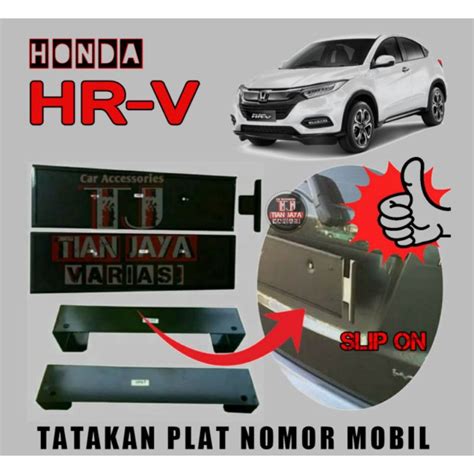 Jual Tatakan Dudukan Bingkai Plat Nomor Mobil Honda Hrv Model Pejabat