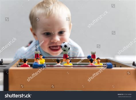 Foosball Table Soccer Sport Teame Football Stock Photo 572616898